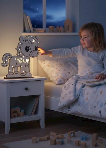 Işıklı Light Box Çocuk Uyku Odası Aksesuar - Görsel 5