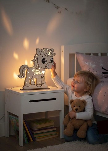 Işıklı Light Box Çocuk Uyku Odası Aksesuar - Görsel 4