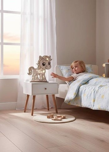 Işıklı Light Box Çocuk Uyku Odası Aksesuar - Görsel 3