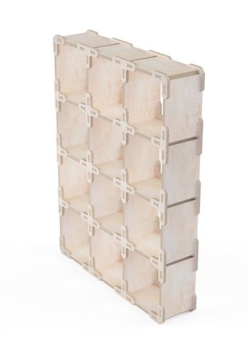 Doğal Renkli Çocuk Rafı Organik - Görsel 3