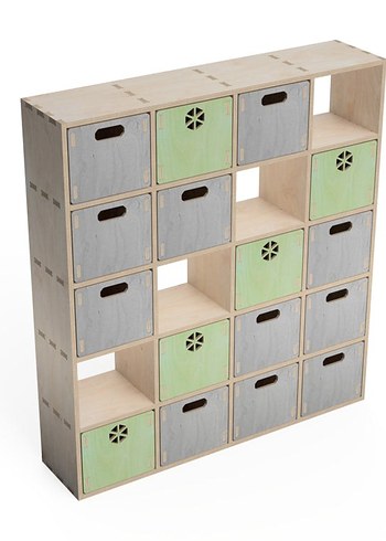 Çekmeceli Raf Modüler Organik - Görsel 3