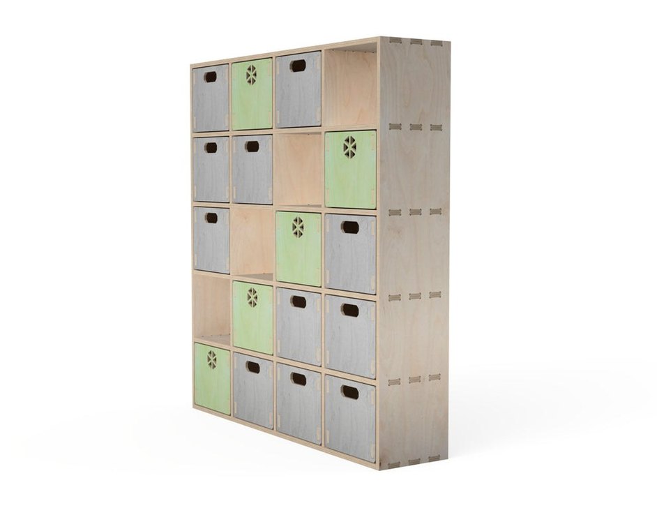 Çekmeceli Raf Modüler Organik - Görsel 5