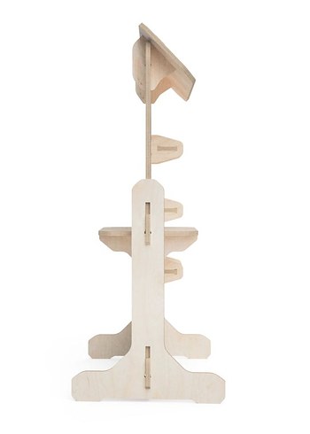 Çocuk Rafı Basit Rol Yapma Stantı
Ahşap Tasarım - Görsel 4