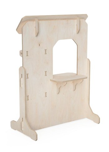 Çocuk Rafı Basit Rol Yapma Stantı
Ahşap Tasarım - Görsel 5