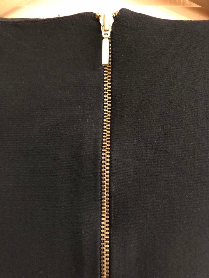 Siyah Midi Ofis Elbisesi - Görsel 3