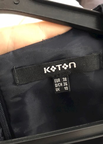 Siyah antrasit U Yakalı Midi Ofis Elbisesi - Görsel 5