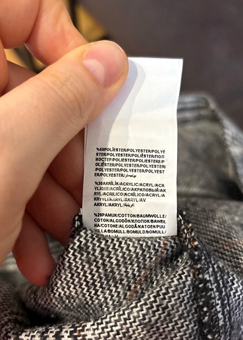 Gri Ekoseli Piliseli Mini Etek - Görsel 4