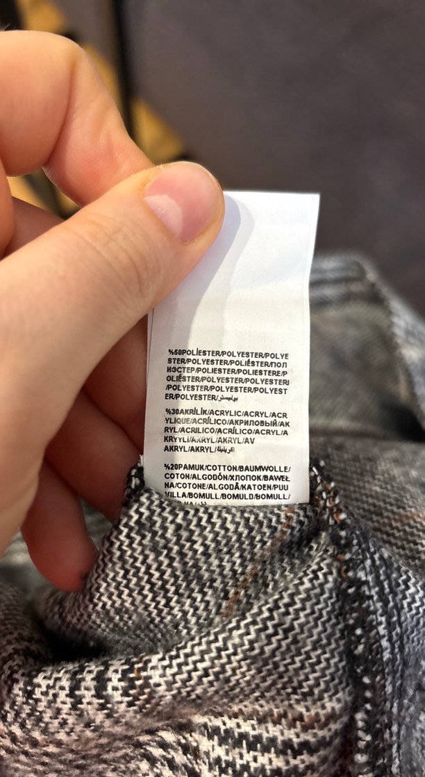 Gri Ekoseli Piliseli Mini Etek - Görsel 4