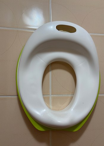 Bebek Tuvalet Adaptörü Beyaz-Yeşil - Görsel 2