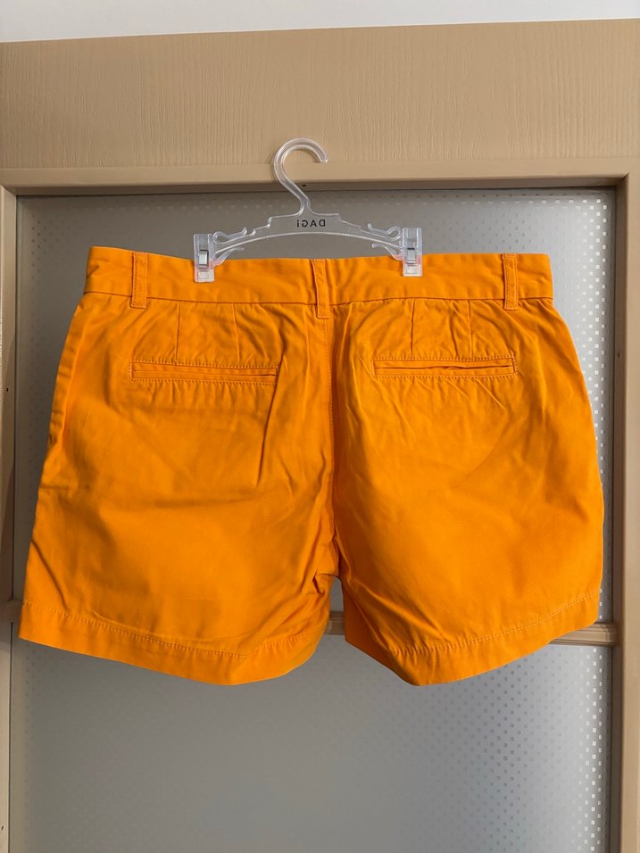 Turuncu Kadın Mini Pamuk Şort - Görsel 2