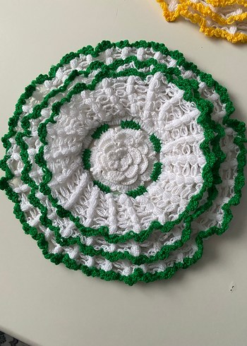 Renkli Örgü Banyo lifleri çeyizlik - Görsel 4