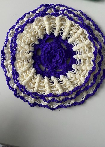 Renkli Örgü Banyo lifleri çeyizlik - Görsel 3