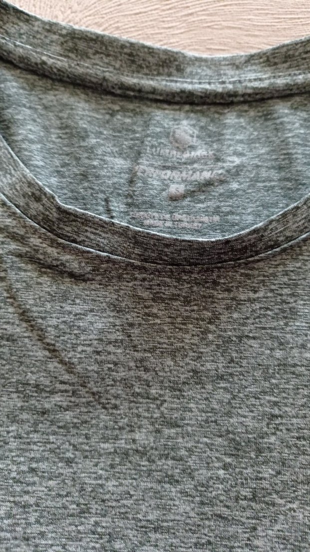 Gri Kısa Kollu Basic Erkek Tişört - Görsel 4