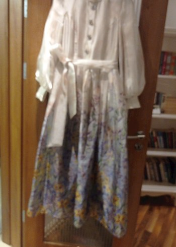 Bohem Tarz Pastel Renkli UzunAbiye Elbise - Görsel 8