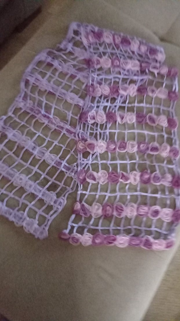 Mor Tül Bohem  Atkl - Görsel 3