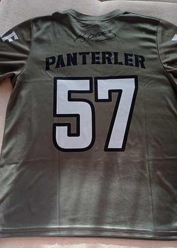 Haki Yeşil Baskılı Erkek Tişört - Görsel 5