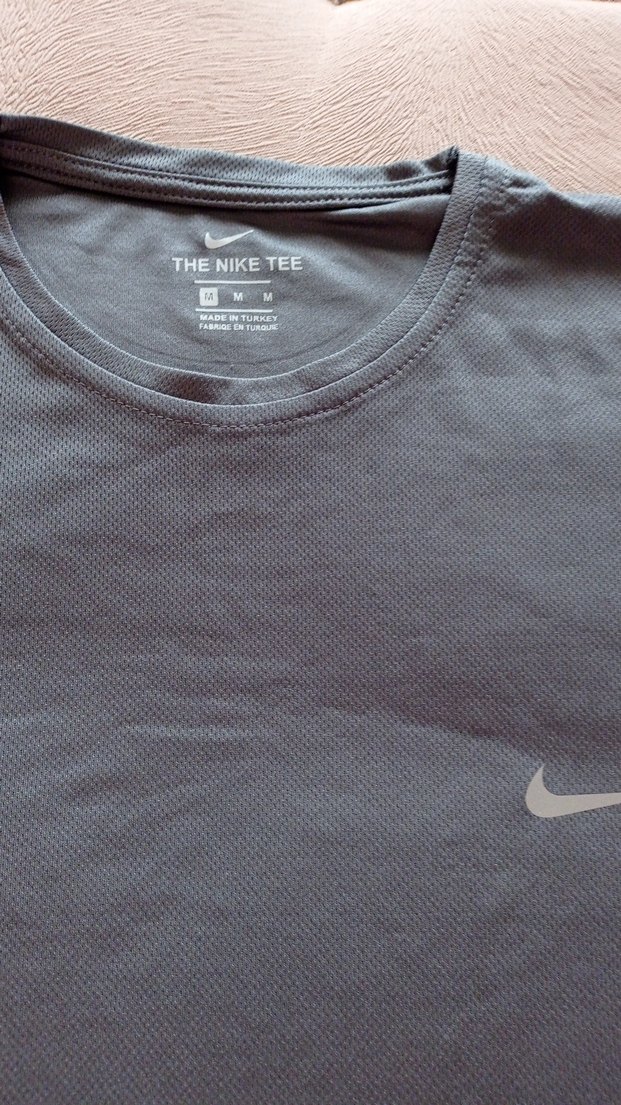 Nike Gri Erkek Kısa Kollu Tişört - Görsel 2