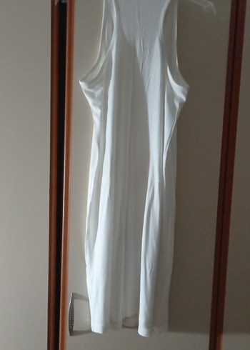 Toprak rengi  penye Salaş Elbise - Görsel 8