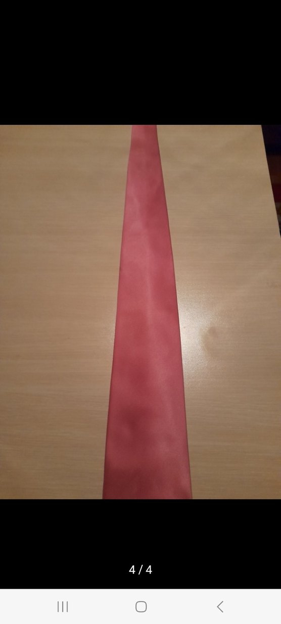 Michelle Daniel Parlak Pembe Erkek Kravat - Görsel 3