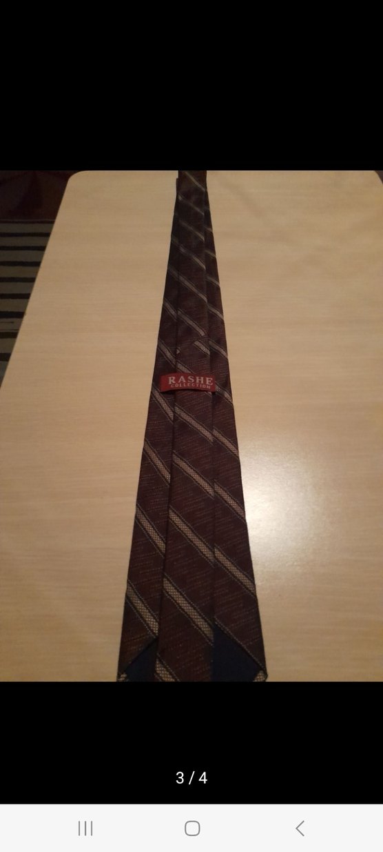 Rache Collection Kahverengi Erkek Kravat - Görsel 4