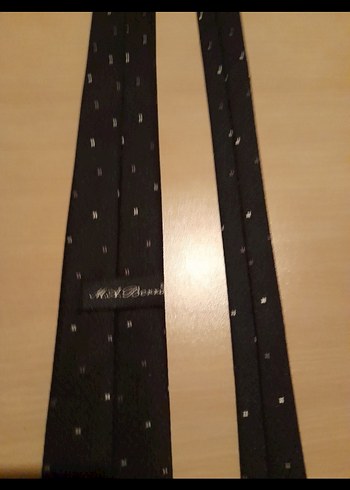 M.A Berra Klasik Desenli Siyah Erkek Kravat - Görsel 3