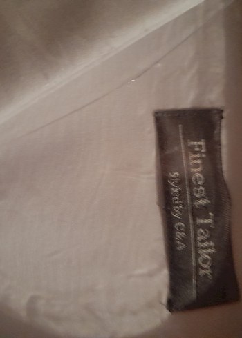 Finest Tailor Beyaz Erkek Gömlek - Görsel 2