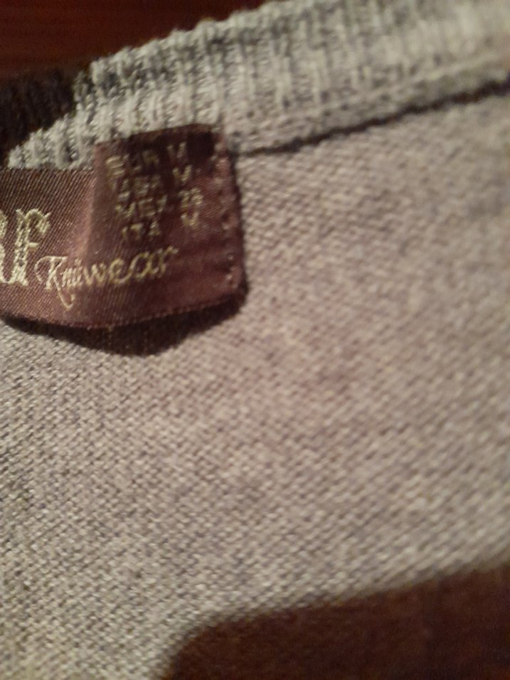 Trf Knit Wear Düğmeli Gri Kadın Hırka - Görsel 3