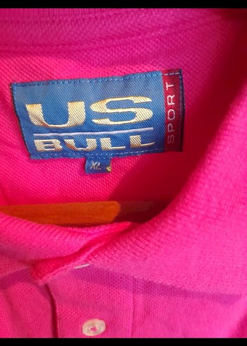 Us Bull Pembe Kısa Kollu Polo Tişört - Görsel 3