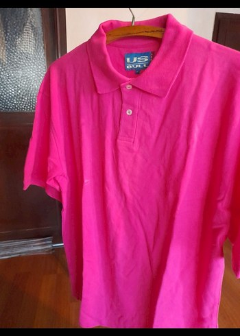 Us Bull Pembe Kısa Kollu Polo Tişört - Görsel 2