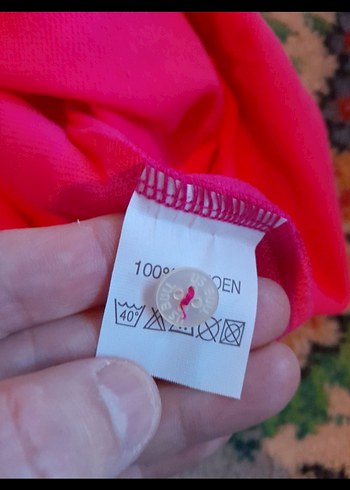 Us Bull Pembe Kısa Kollu Polo Tişört - Görsel 4