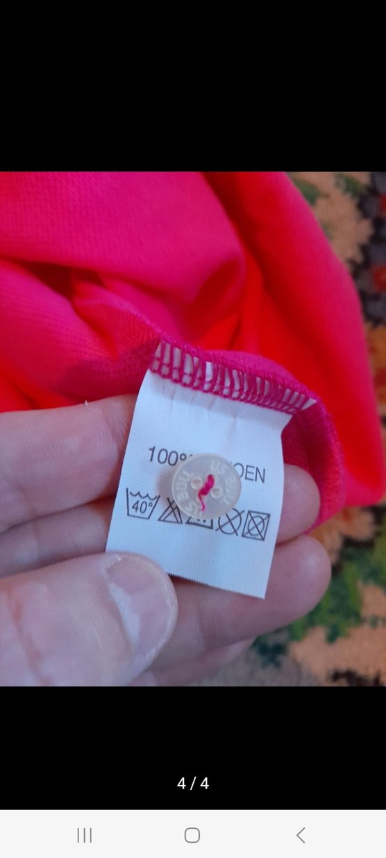 Us Bull Pembe Kısa Kollu Polo Tişört - Görsel 4