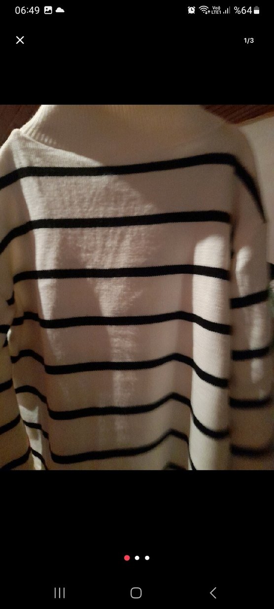 Trendyol Yarım Fermuarlı Kadın Kazak - Görsel 3