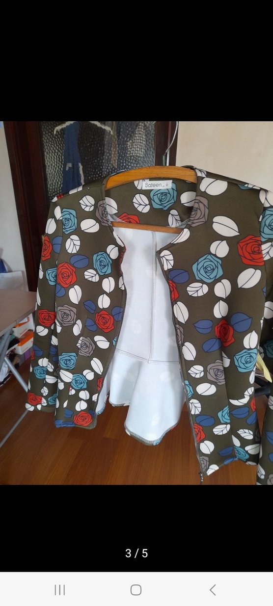 Sateen Kadın Kısa Ceket - Görsel 3