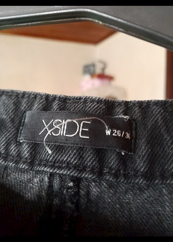 X Side Denim Kadın Kot Pantolon - Görsel 3
