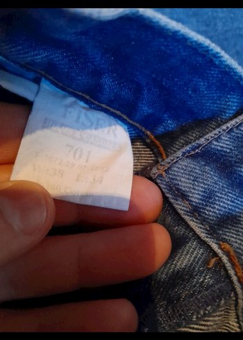 Fiser Erkek Kot Pantolon - Görsel 2