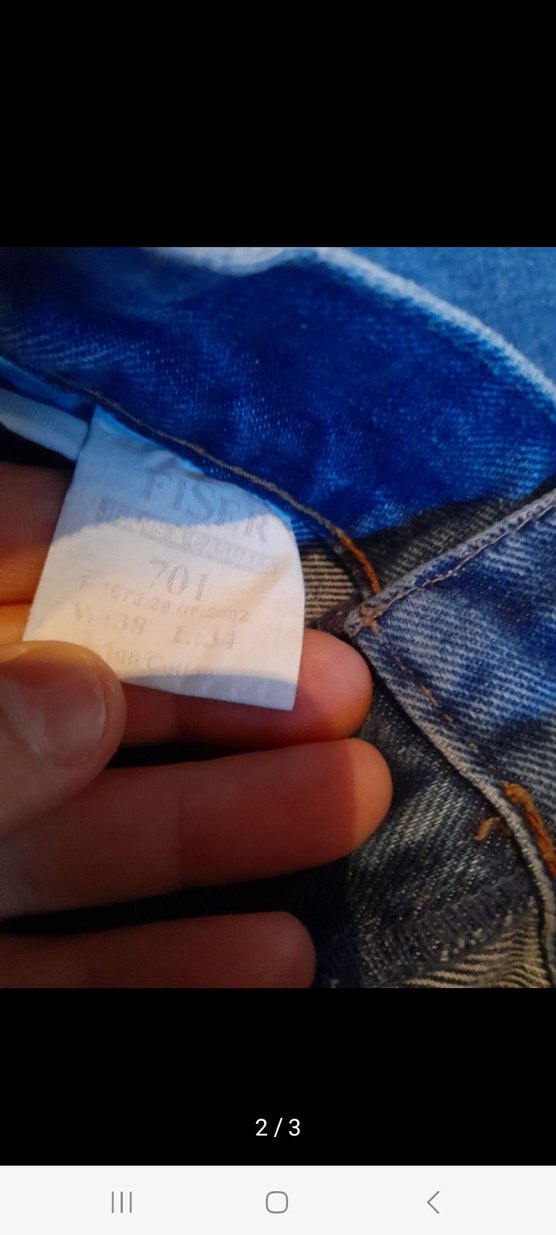 Fiser Erkek Kot Pantolon - Görsel 2