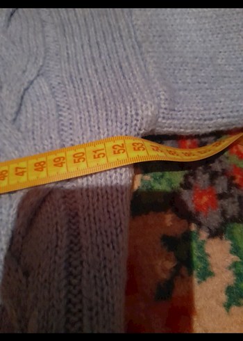 Trendyol Mavi Triko Kadın Hırka - Görsel 5