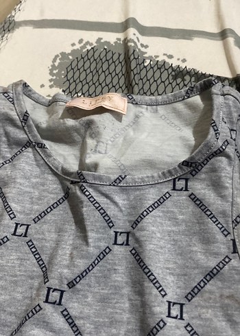 Gri Dantelli Straplez Mini Atlet - Görsel 3