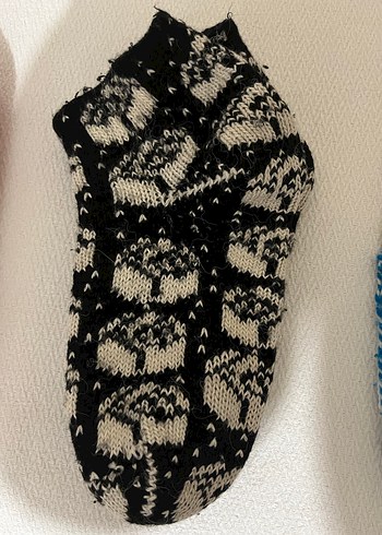 El işlemeli patik çoraplar - Görsel 3