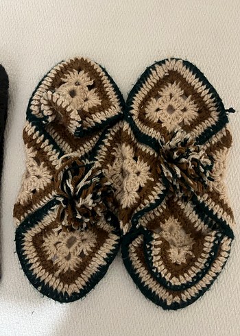 El işlemeli ev patikleri - Görsel 2