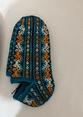 El işlemeli ev patikleri - Görsel 4