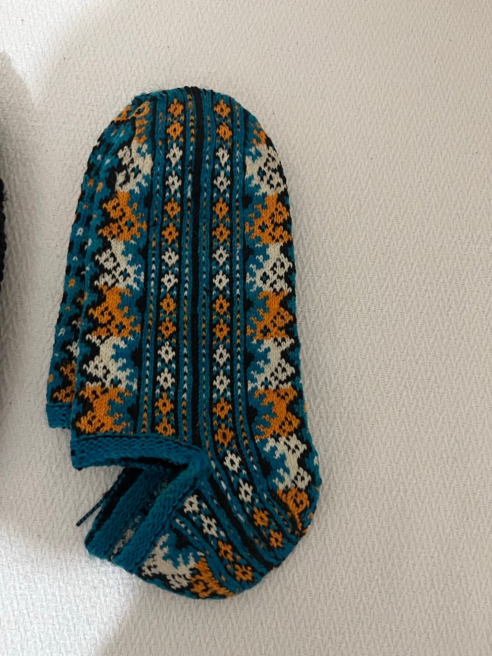 El işlemeli ev patikleri - Görsel 4