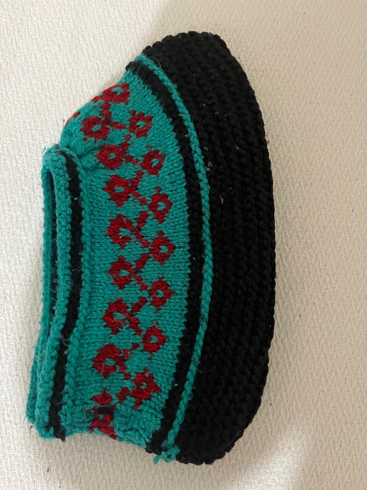 El işlemeli ev patikleri - Görsel 3