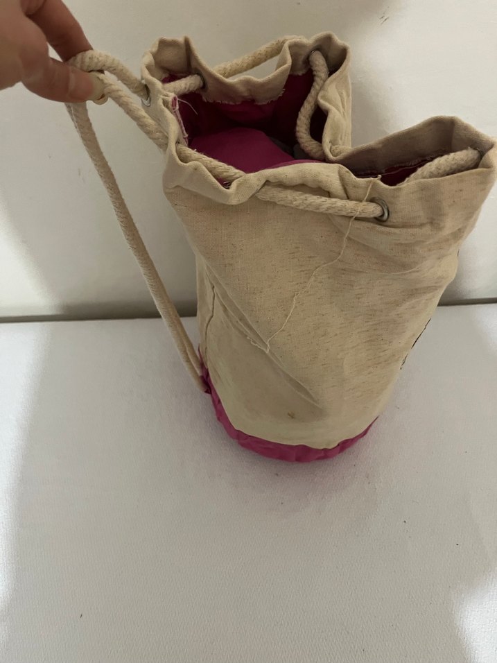 Renkli Baskılı Kadın Plaj Çantası - Görsel 2