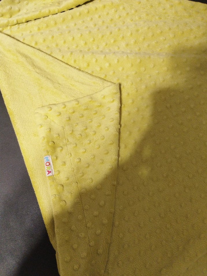 Parlak yeşil Çocuk Battaniyesi - Görsel 3