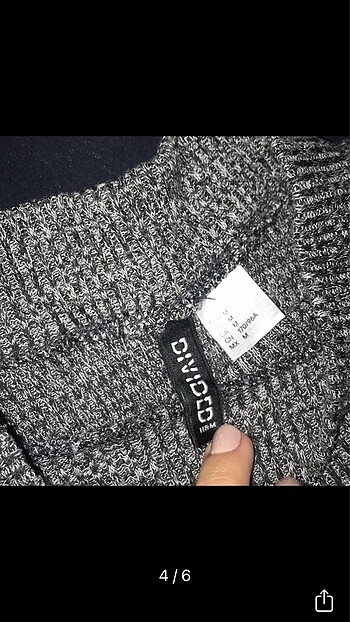 m Beden gri Renk H&M Kazak