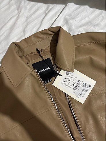 s Beden camel Renk Pull&Bear Ceket