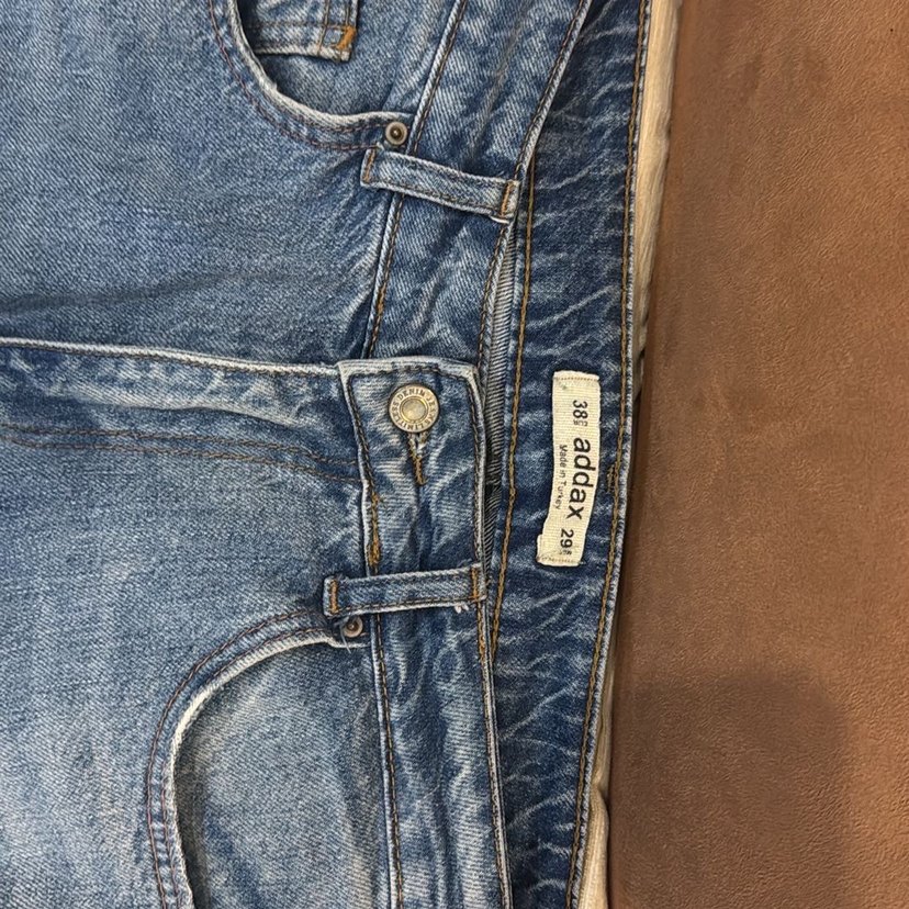 dizleri yırtık wide leg jean - Görsel 3