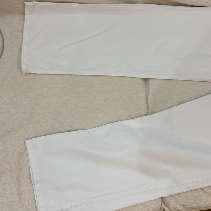 beyaz straight jean - Görsel 2