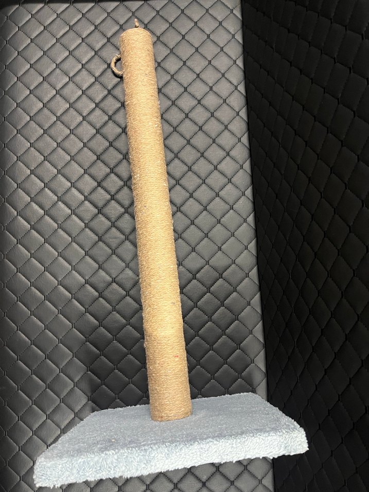 Gri Tırmalama tahtası Kedi Aksesuarı 70 cm uzunluğunda - Görsel 2